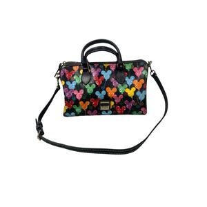 Disney Dooney & Bourke Mickey Balloons Barrel Bag Purse Handbag Leather